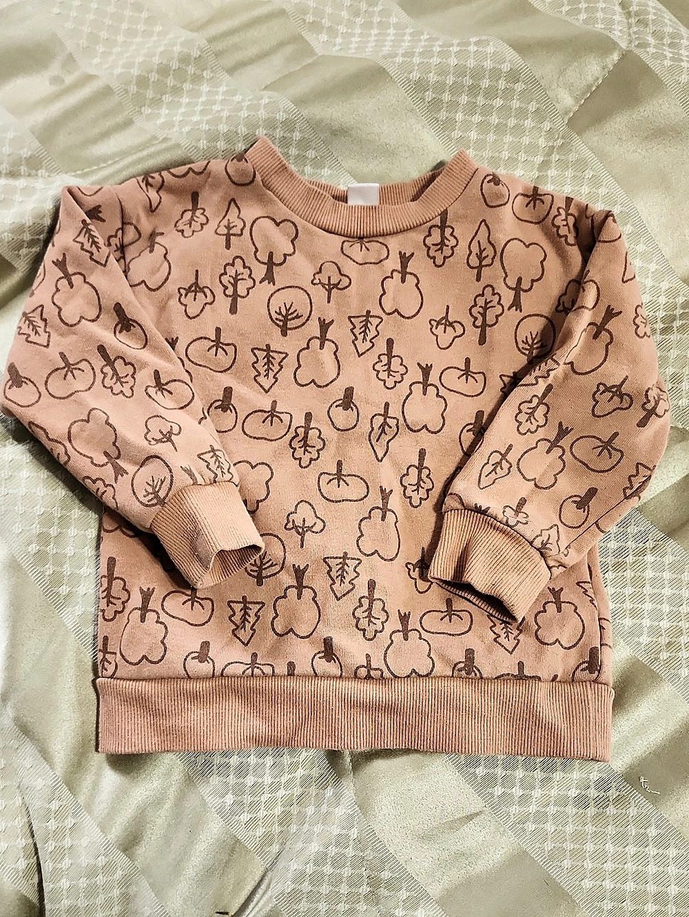 Joe Fresh Girls 2T Printed Sweatshirt Like New